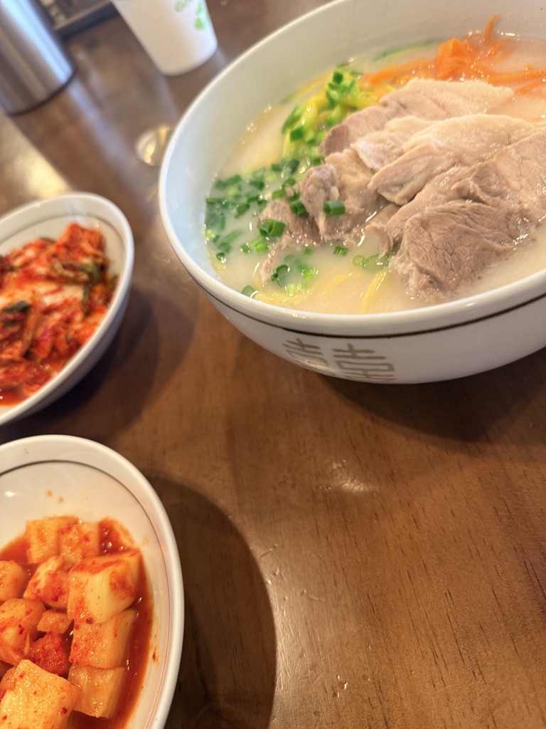 제주도에서 먹은 국물 요리
